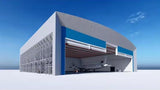 Architectural Design of industrial hangar