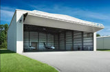 Architectural Design of industrial hangar